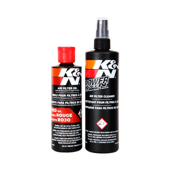 Luftfilter-Reinigungsset K&N Reiniger + Öl