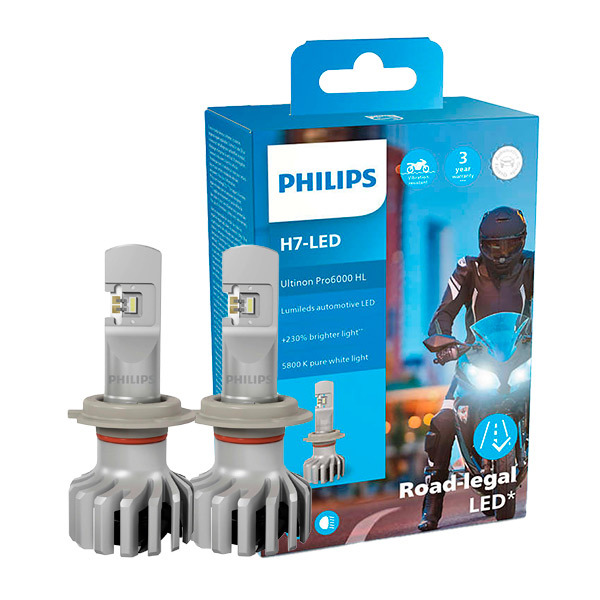 Philips H7 Ultinon Pro6000 LED Scheinwerfer, € 80,- (2560 Berndorf